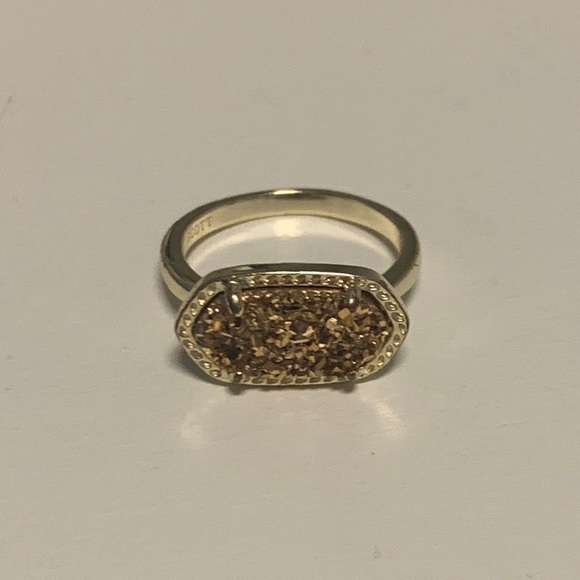 Kendra Scott Jewelry - Gold Kendra Scott Drusy ring
